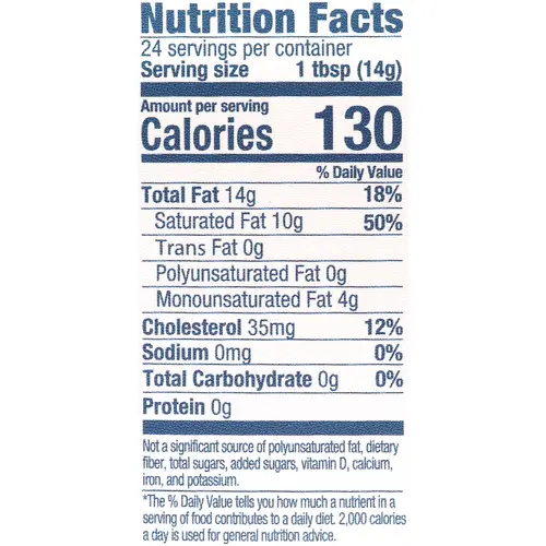 Carrington Farms Organic Ghee Clarified Butter Grass Fed Gluten Free, 12 oz thumbnail 4