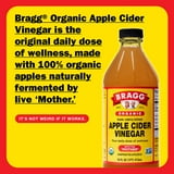 Bragg Organic Apple Cider Vinegar with the Mother, Raw and Unfiltered, 16 fl oz thumbnail 2