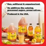 Bragg Organic Apple Cider Vinegar with the Mother, Raw and Unfiltered, 16 fl oz thumbnail 3