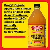 Bragg Organic Apple Cider Vinegar with the Mother, Raw and Unfiltered, 32 fl oz thumbnail 2