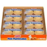 Bimbo Mini Mantecadas Vanilla Muffins, 8 twin packs, Mini Muffins, 17.64 oz Tray