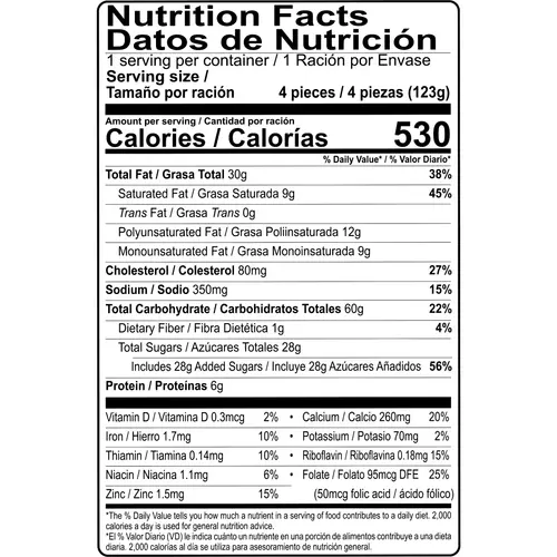 Bimbo Mini Mantecadas con Nuez Muffins, 4 count, Pecan Mini Muffins, 4.34 oz Bag thumbnail 2