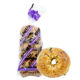 Just Bagels - Cinnamon Raisin Bagels - 24 Count (4 six packs), 24oz Bag - Non-GMO - All Natural - NY Bagels