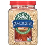 RiceSelect Pearl Couscous, Toasted Israeli-Style Pasta, Non-GMO Verified, 24.5 oz Jar thumbnail 2