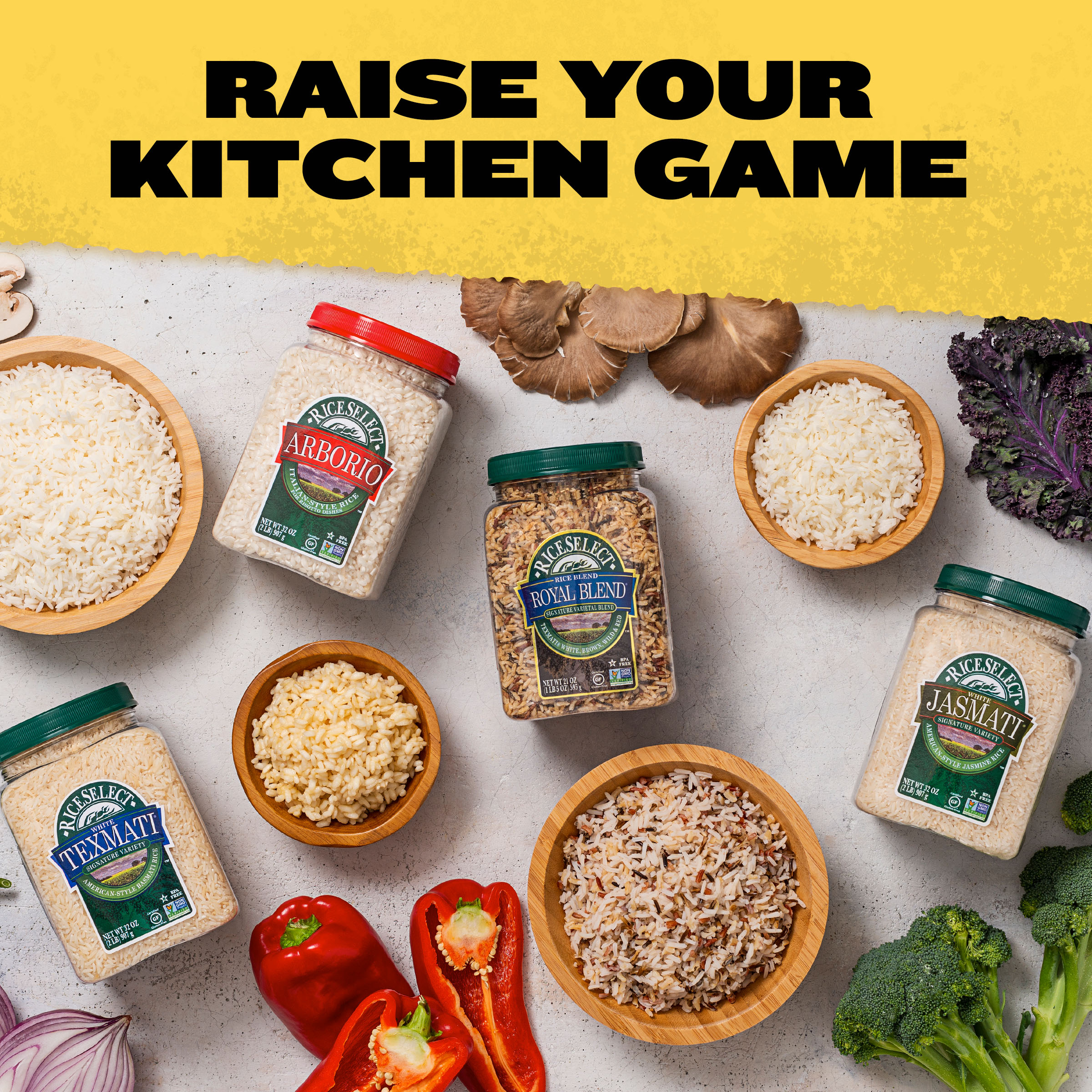 RiceSelect Arborio Rice, Italian Style Rice for Risotto, 32 oz Jar thumbnail 3