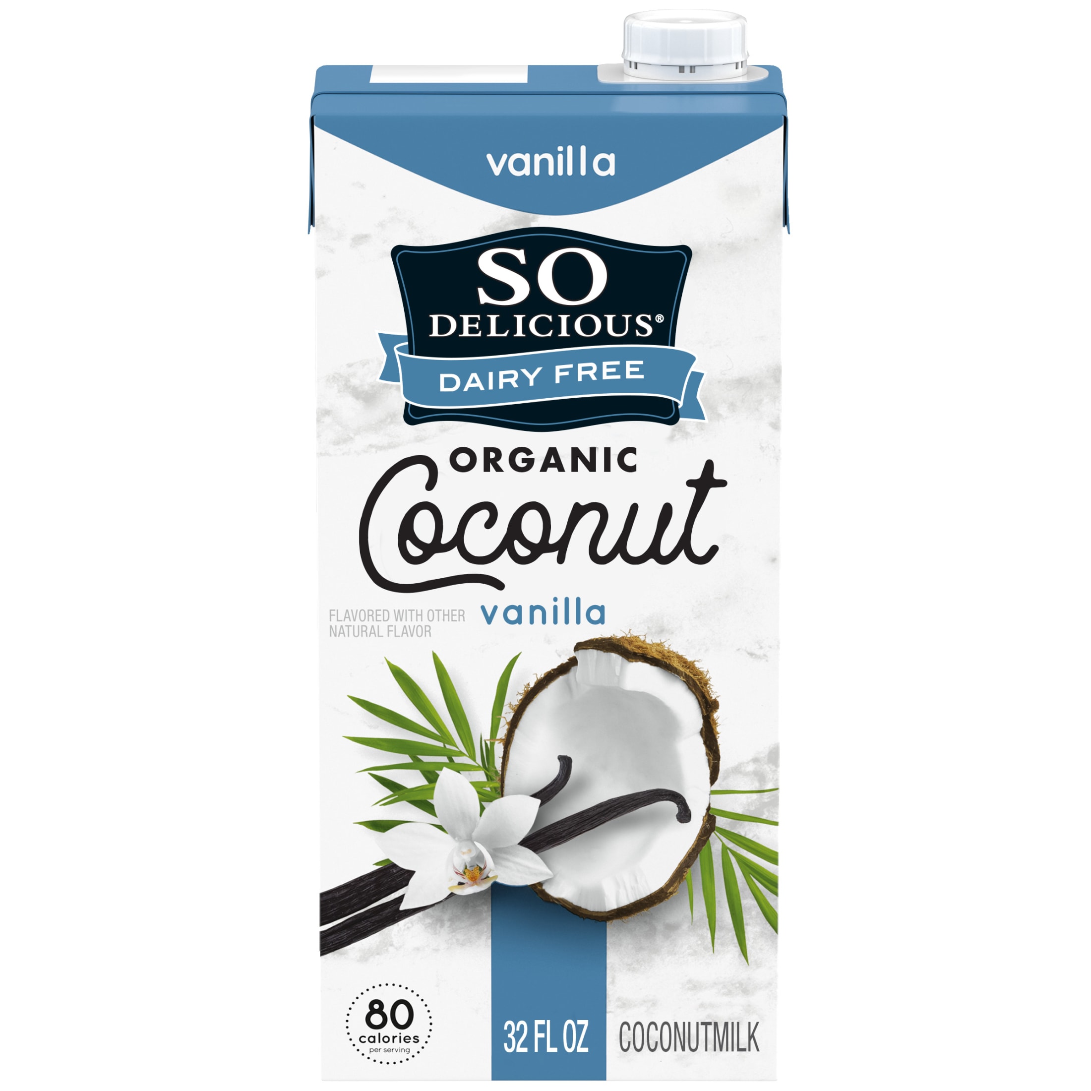 So Delicious Dairy Free UHT Vanilla Coconut Milk, 1 Quart