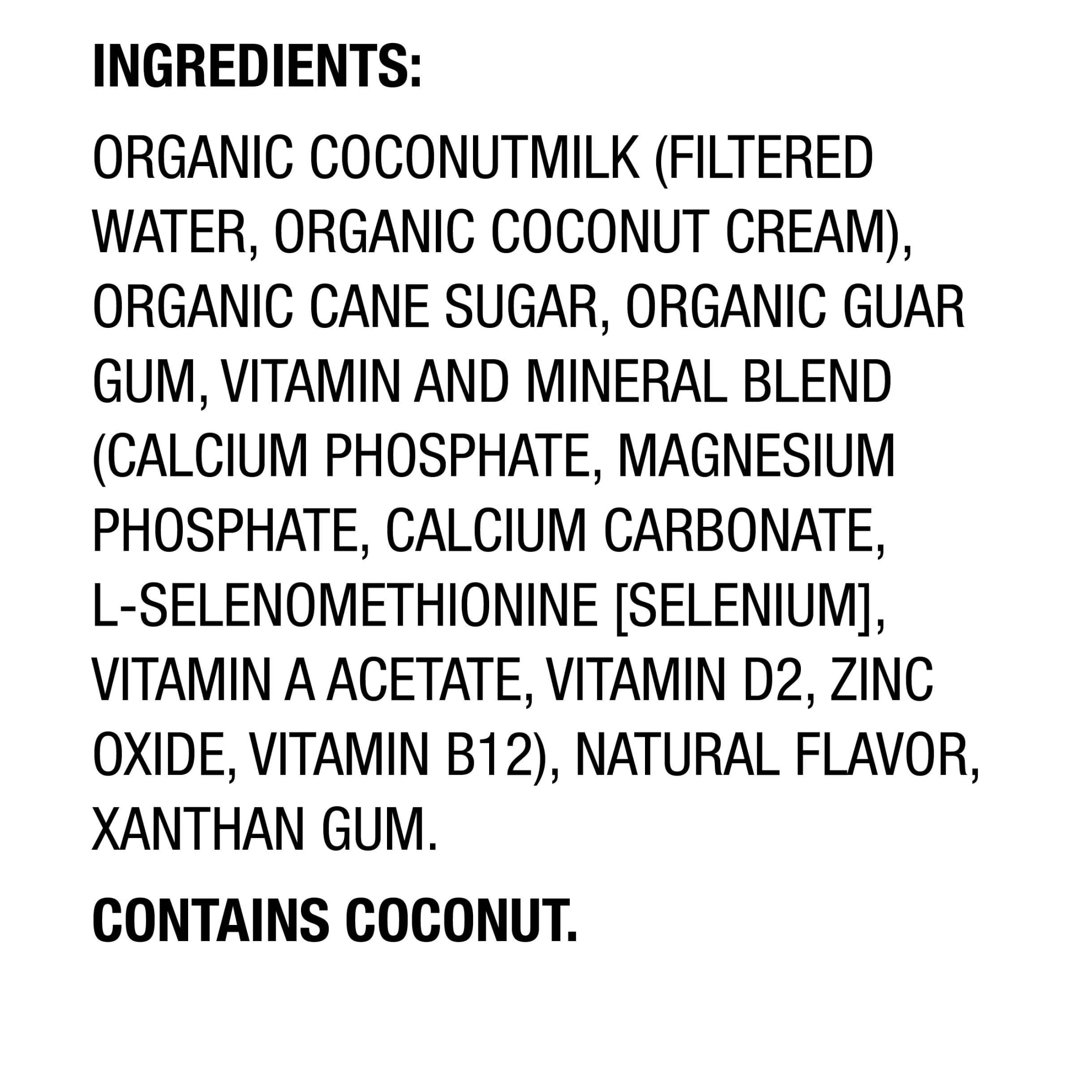 So Delicious Dairy Free UHT Vanilla Coconut Milk, 1 Quart thumbnail 3