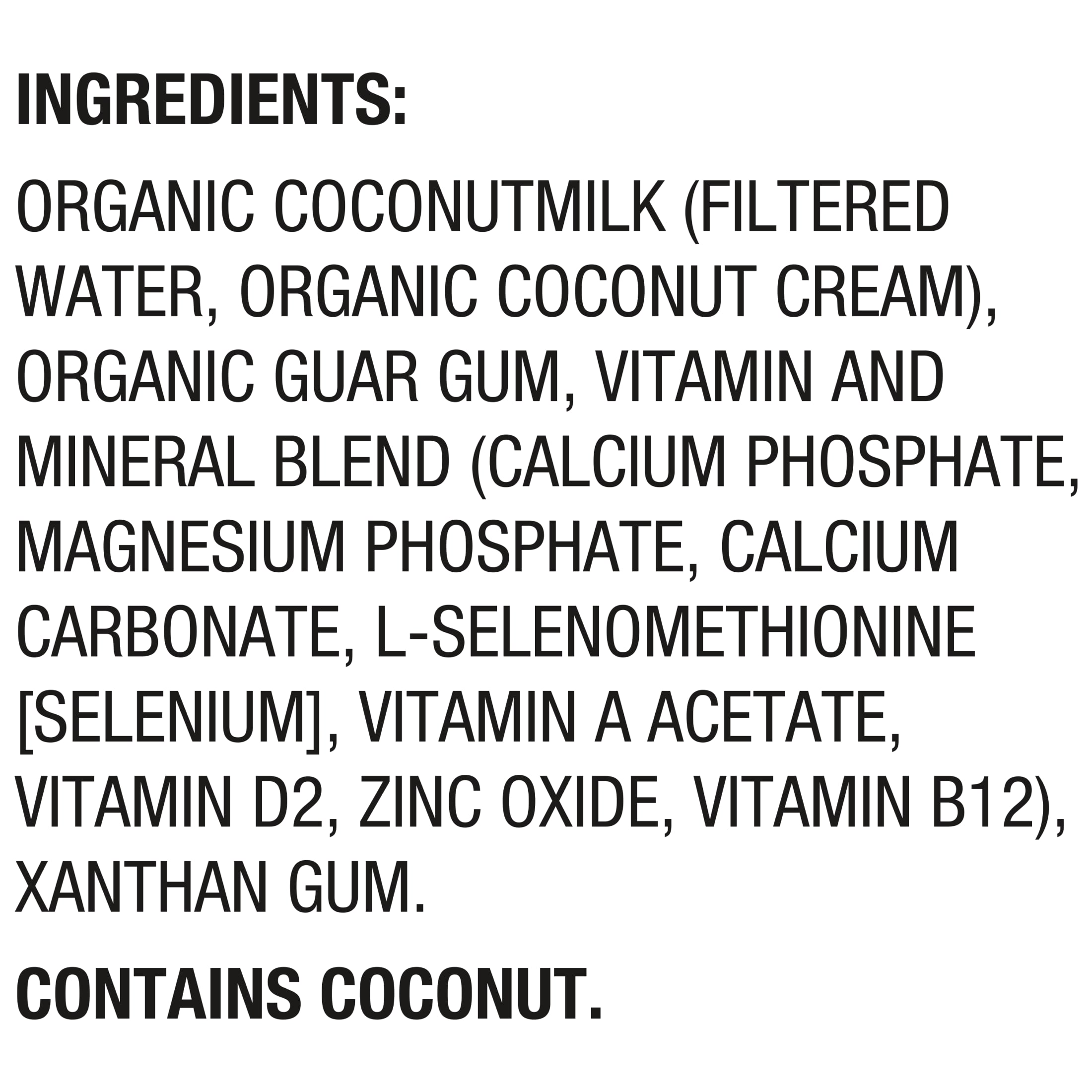 So Delicious Dairy Free UHT Unsweetened Coconut Milk, 1 Quart thumbnail 3