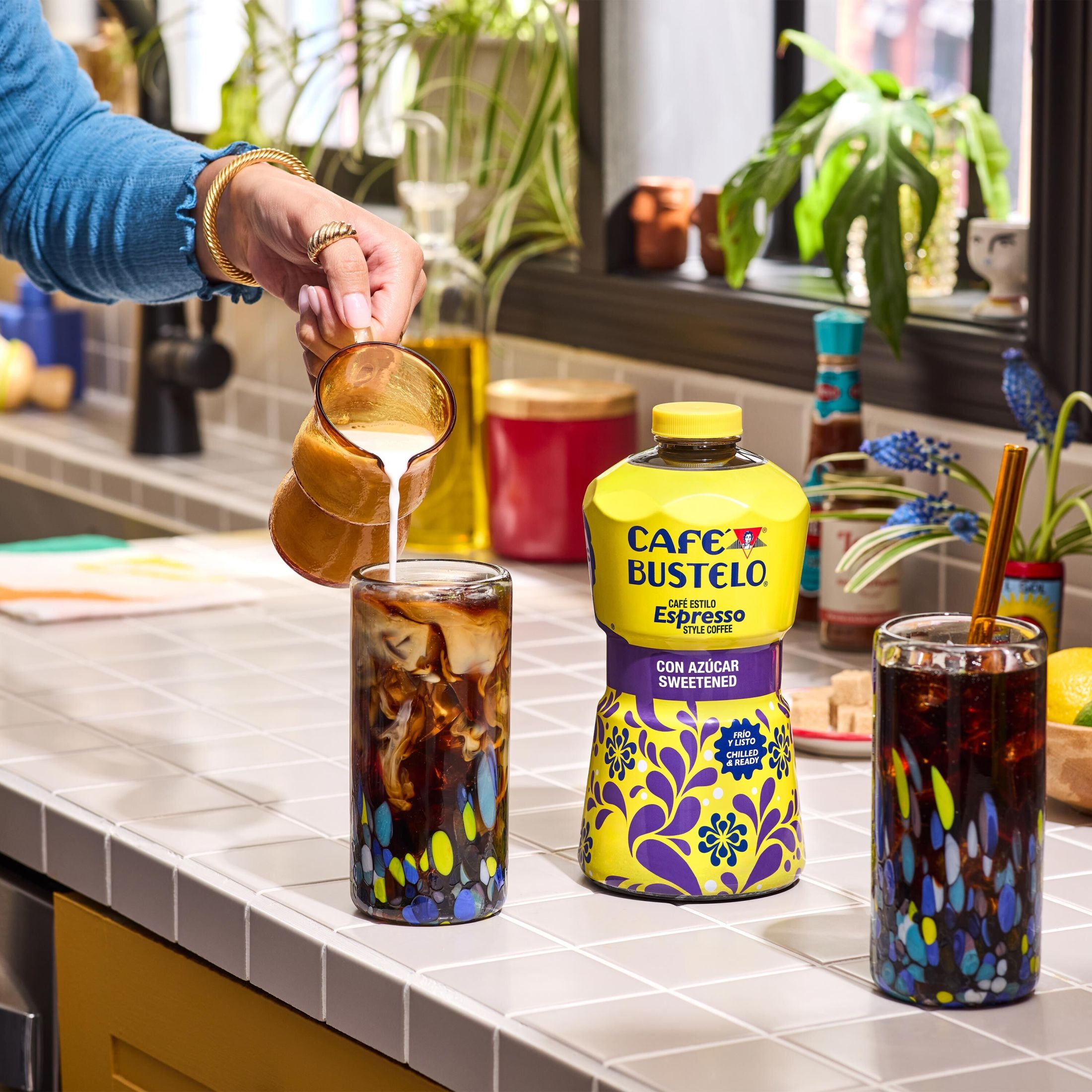 Cafe Bustelo Sweetened Iced Coffee, 40 oz Bottle thumbnail 3