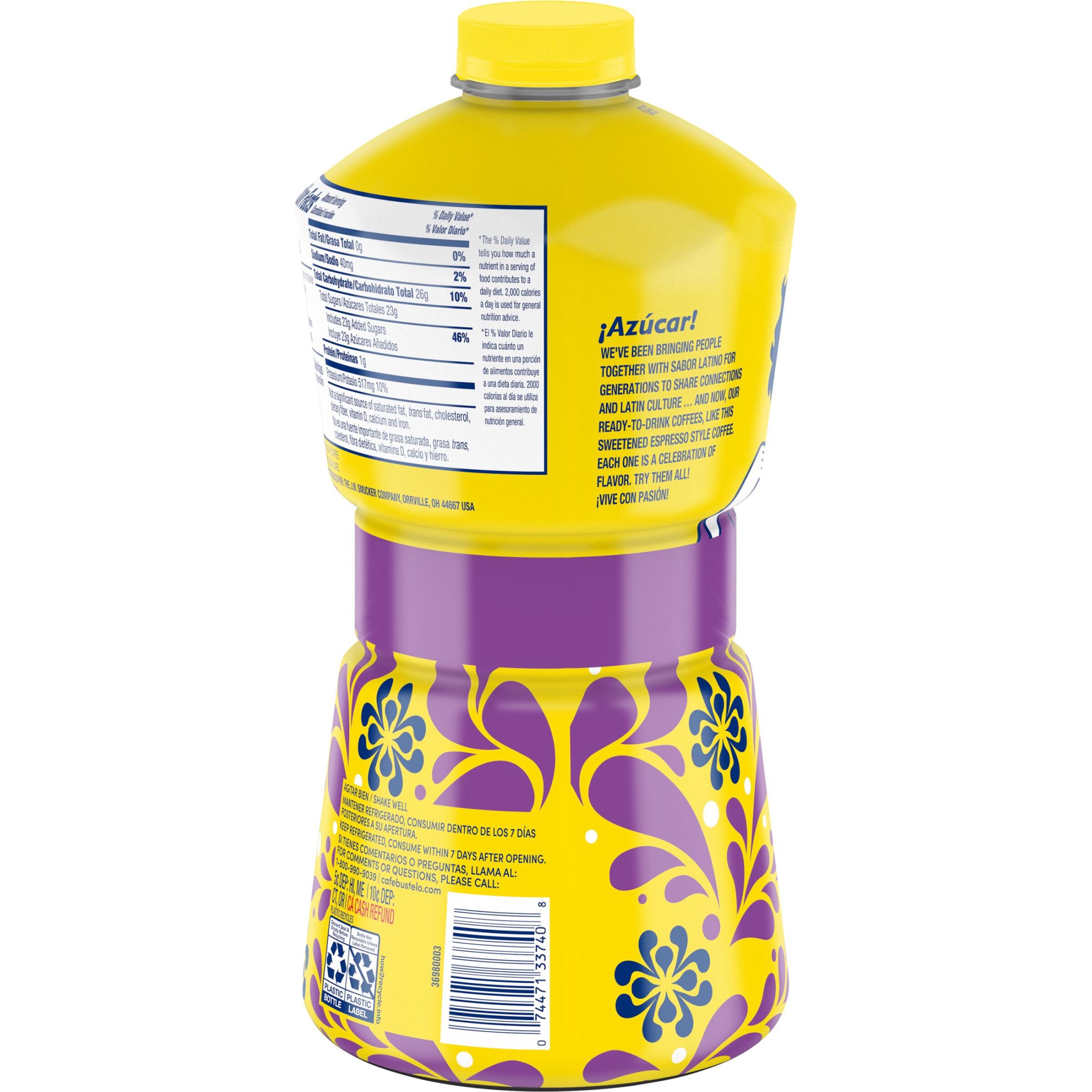 Cafe Bustelo Sweetened Iced Coffee, 40 oz Bottle thumbnail 4