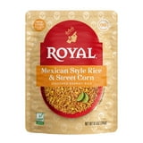 Royal Mexican-Style Ready-to-Heat Rice and Street Corn, 8.5 Oz