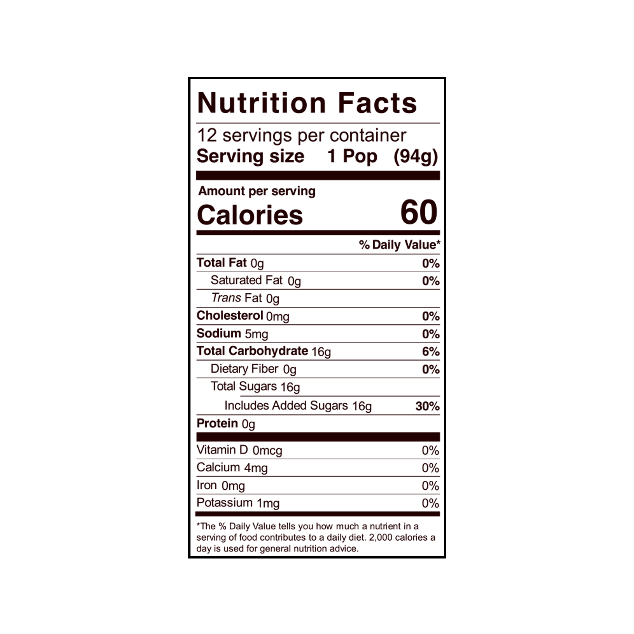 Budget Saver Slushed Cherry-Pineapple Monster Pops, 12 Ct thumbnail 4