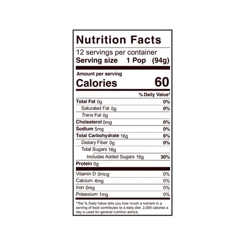 Budget Saver Slushed Cherry-Pineapple Monster Pops, 12 Ct thumbnail 4