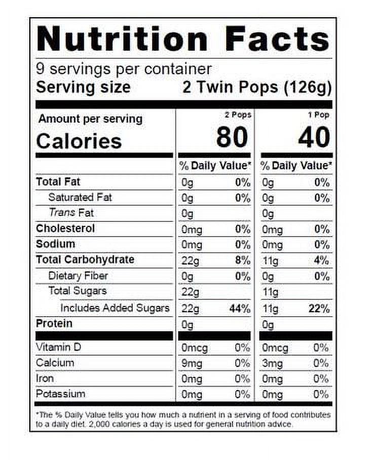 Budget Saver Twin Pops Banana, 18 Count thumbnail 2