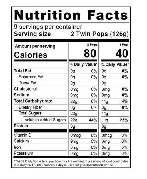 Budget Saver Twin Pops Banana, 18 Count thumbnail 2