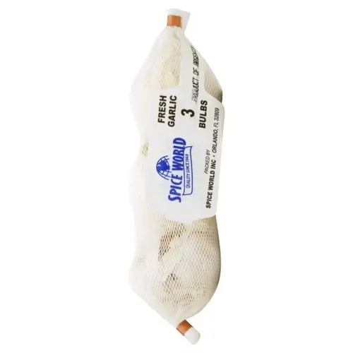 Spice World Fresh Garlic Sleeve, 3 Count thumbnail 2