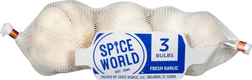Spice World Fresh Garlic Sleeve, 3 Count thumbnail 4