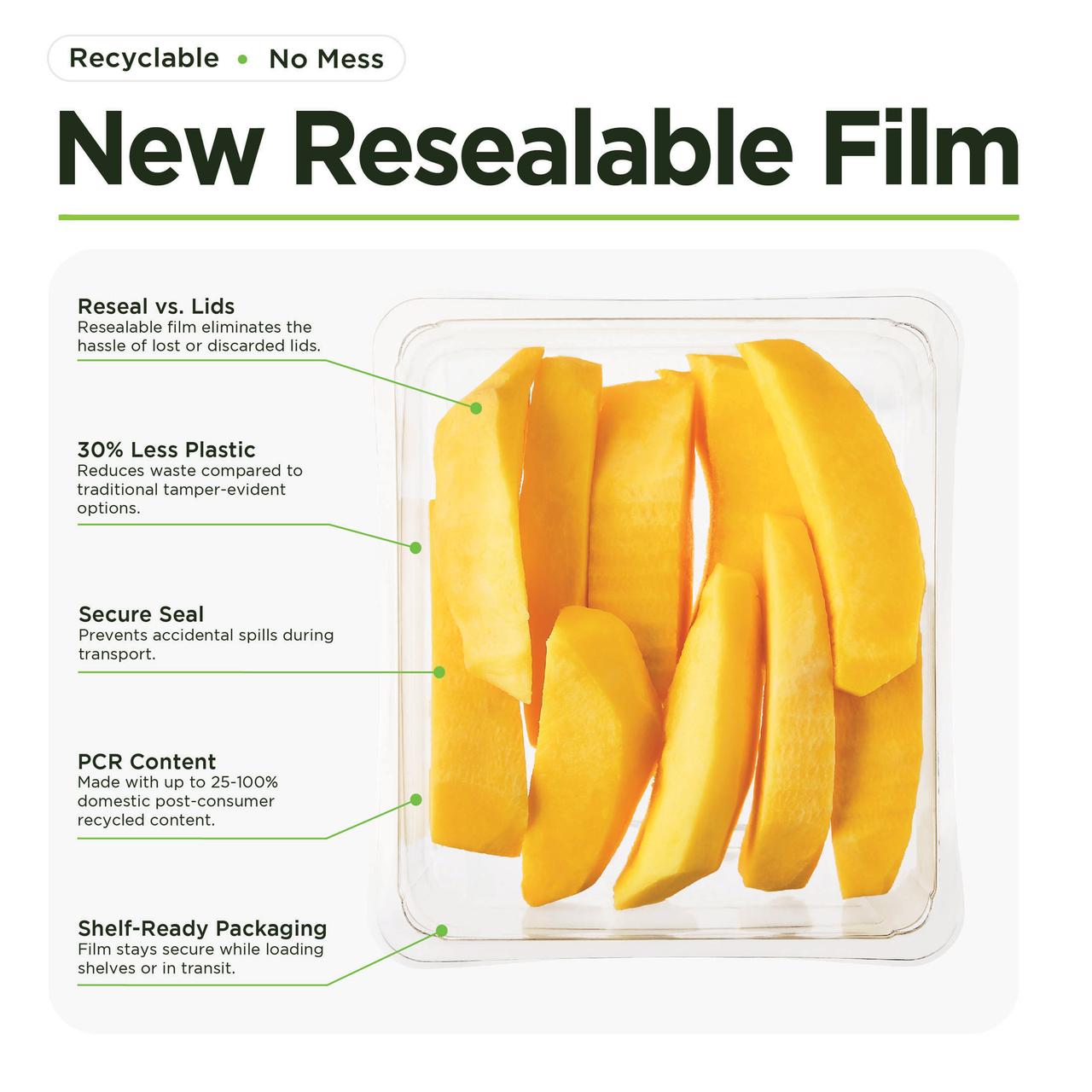 Marketside Fresh Cut Mango, 16 oz Tray thumbnail 2