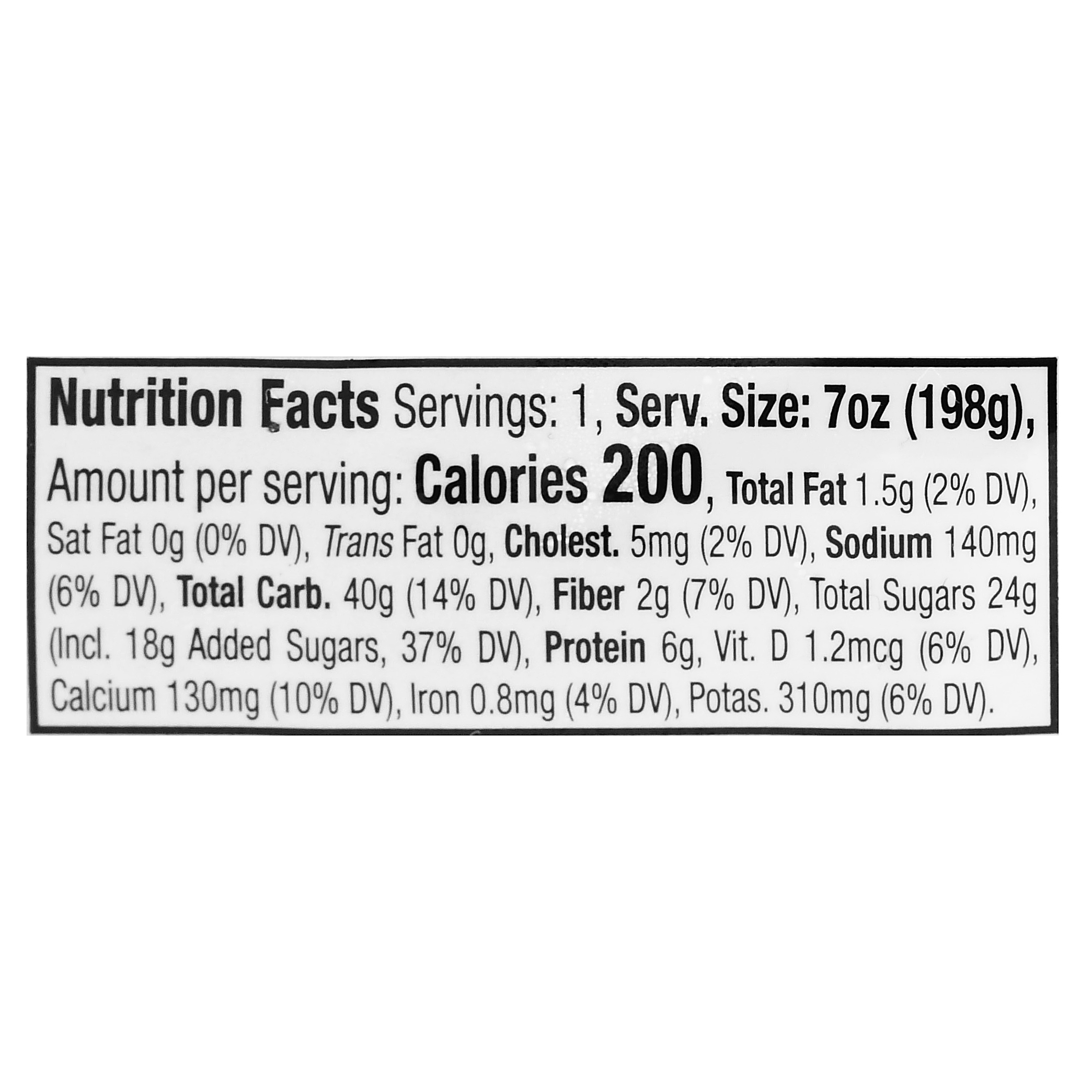 Fresh Cut Strawberry Parfait with Vanilla Yogurt and Granola, 7 oz Cup thumbnail 3