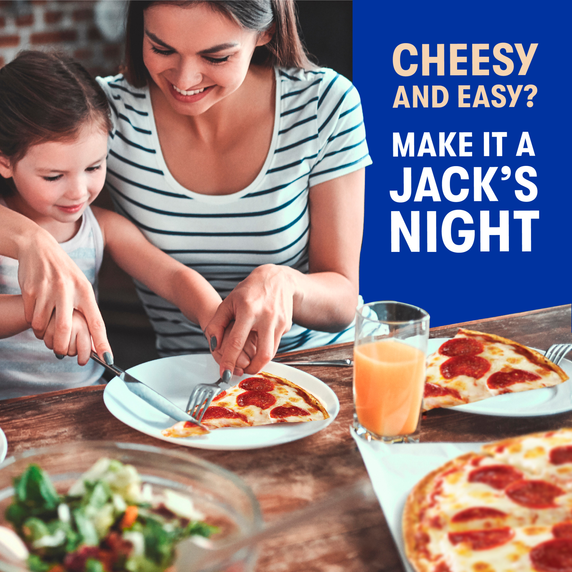 Jack's Frozen Meat Pizza, Pepperoni and Cheese, Original Thin Crust, 14.3 oz (Frozen) thumbnail 3