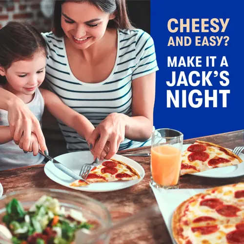 Jack's Frozen Meat Pizza, Pepperoni and Cheese, Original Thin Crust, 14.3 oz (Frozen) thumbnail 3