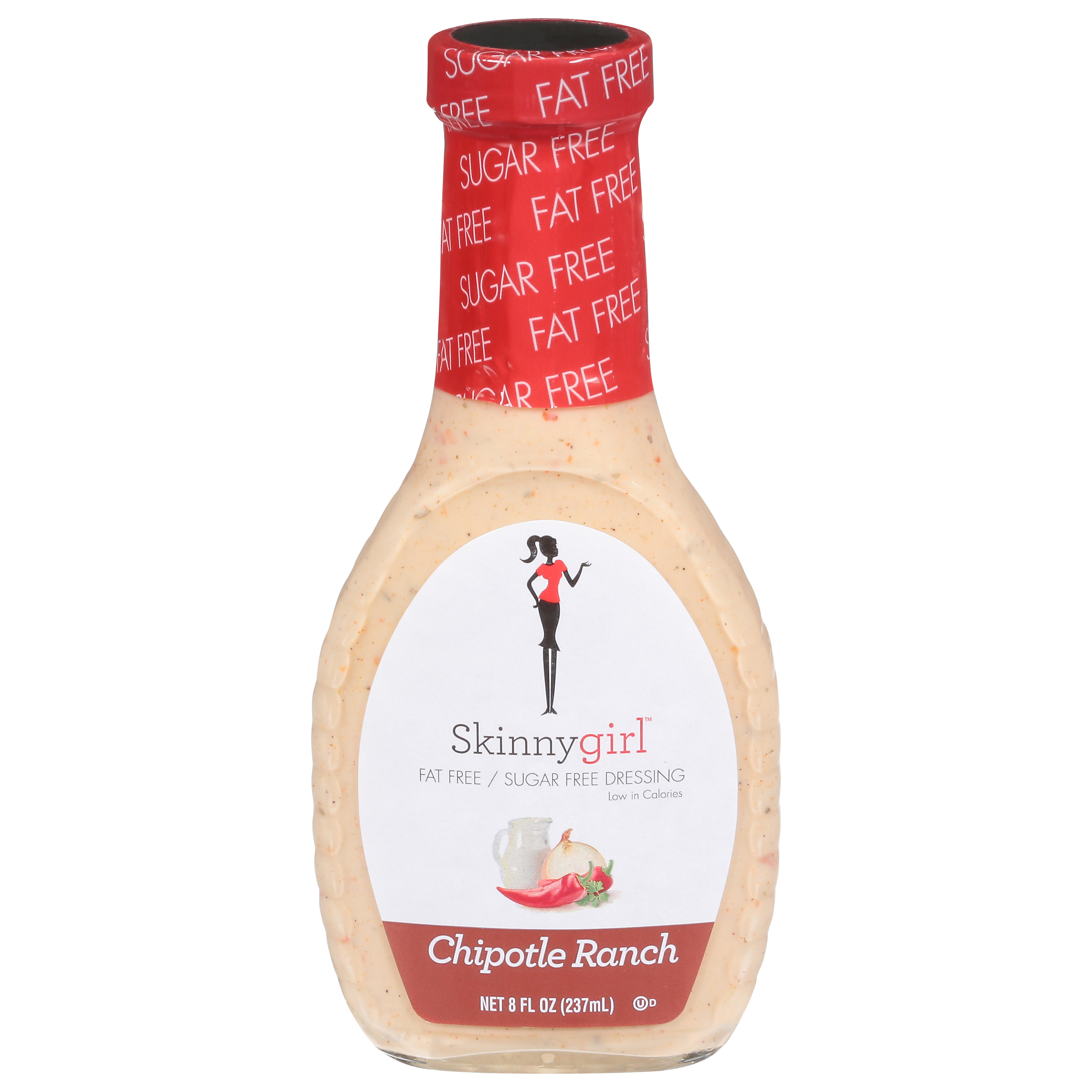 Skinnygirl, Fat-Free, Sugar-Free Chipotle Ranch Dressing, 8 fl oz