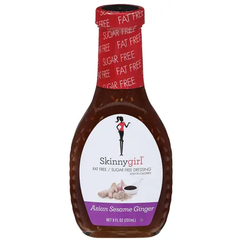 Skinnygirl, Fat-Free, Sugar-Free Asian Sesame Ginger Salad Dressing, 8 fl oz