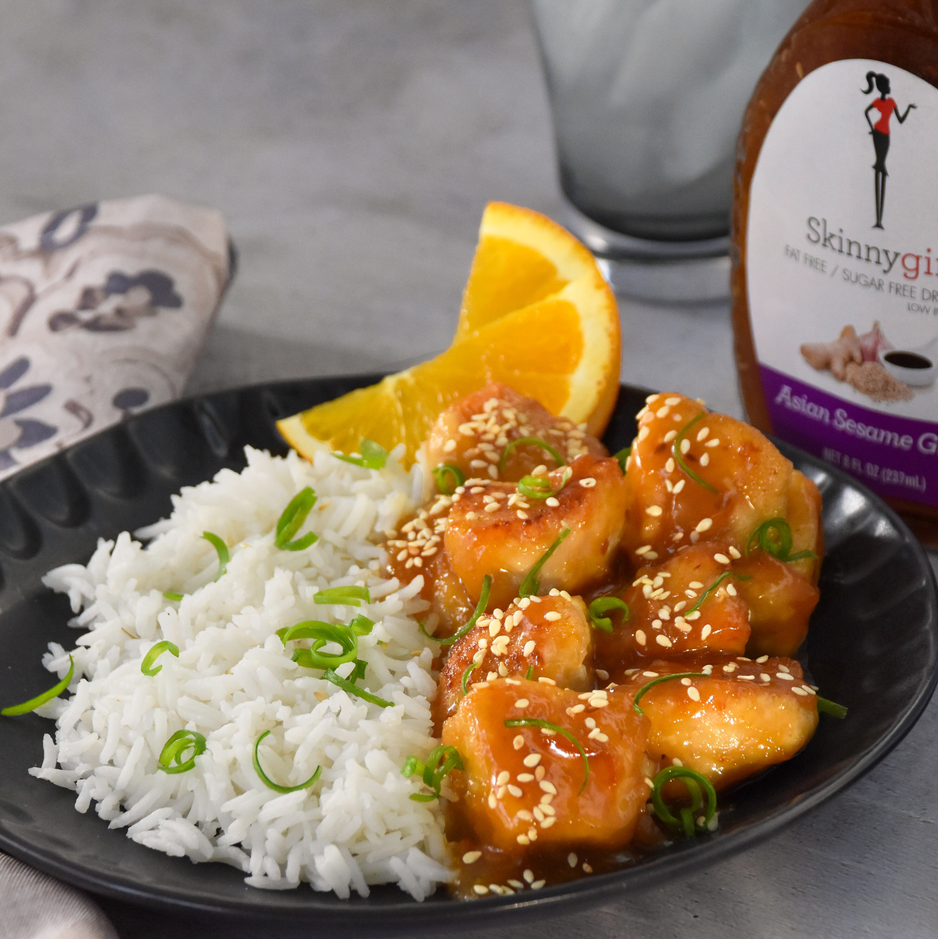 Skinnygirl, Fat-Free, Sugar-Free Asian Sesame Ginger Salad Dressing, 8 fl oz thumbnail 4