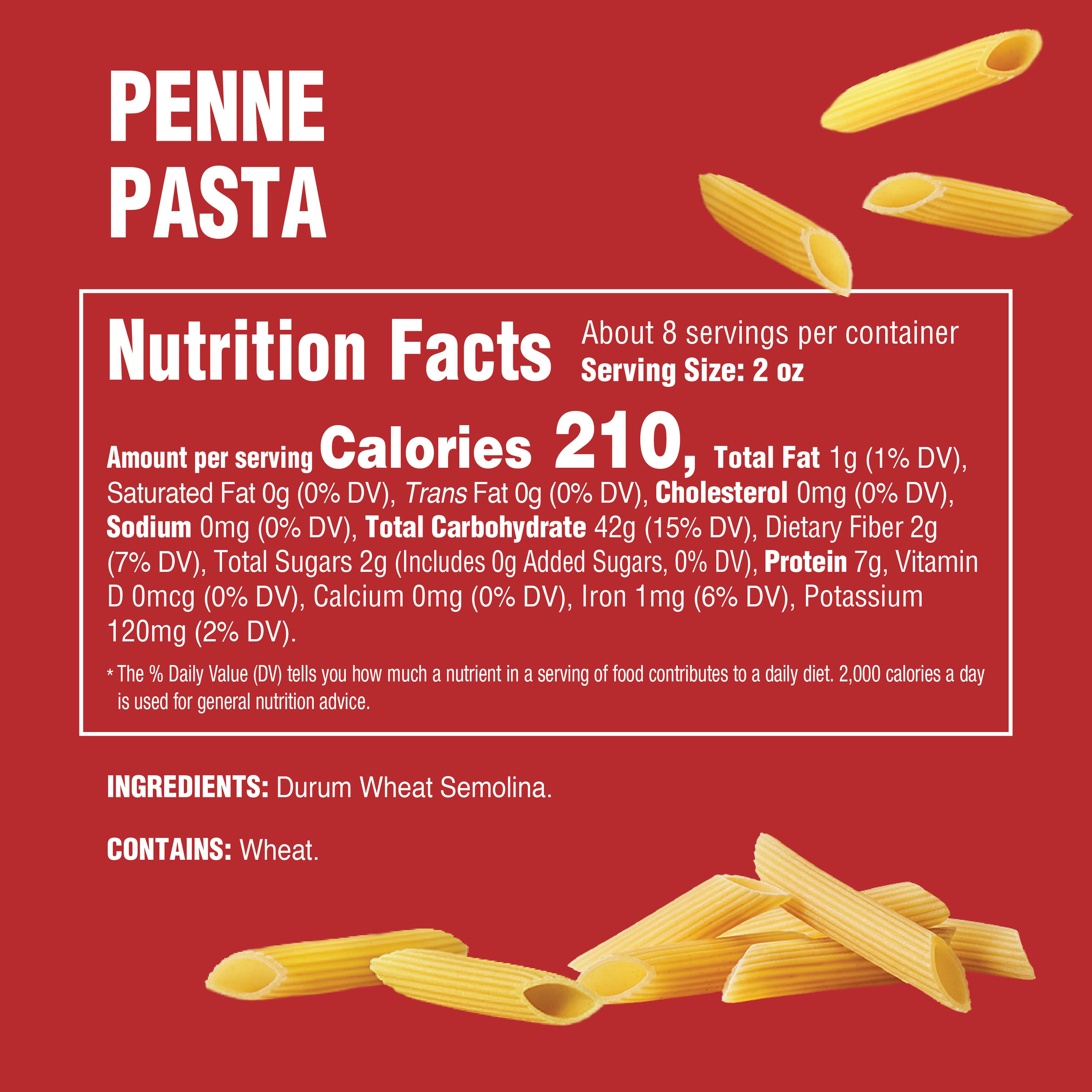 Rao's Homemade Penne Rigate, Premium Italian Pasta Made from Durum Semolina Flour, 16 Oz thumbnail 3