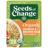 Seeds of Change Organic Quinoa & Brown Rice with Garlic 8.5 Ounces