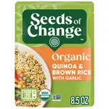 Seeds of Change Organic Quinoa & Brown Rice with Garlic 8.5 Ounces
