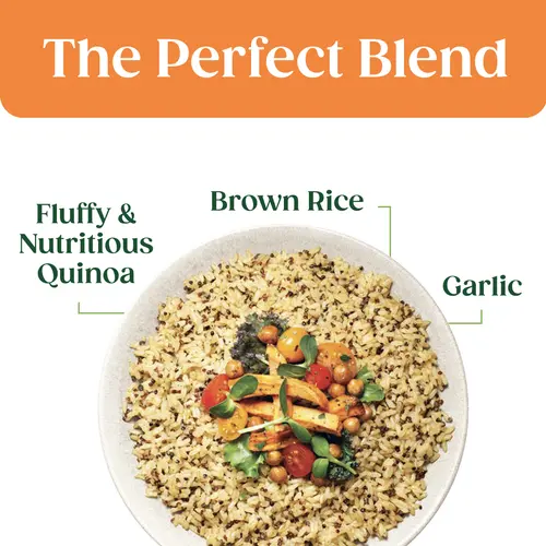 Seeds of Change Organic Quinoa & Brown Rice with Garlic 8.5 Ounces thumbnail 4