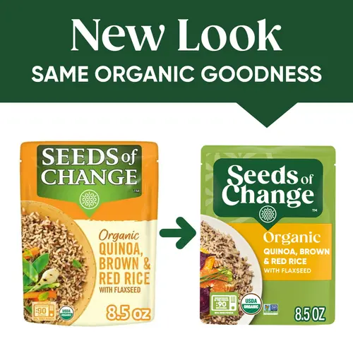 SEEDS OF CHANGE Organic Quinoa, Brown & Red Rice, 8.5oz thumbnail 4