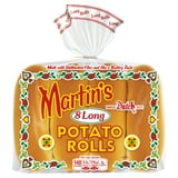 Martin's Potato Long Rolls, 8 count