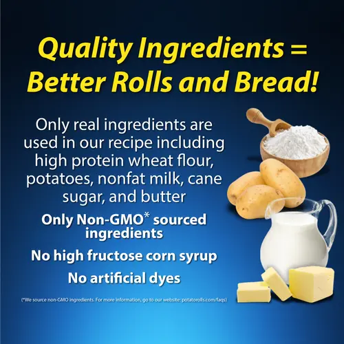 Martin's Potato Sandwich Rolls, Fresh 3.5 Inch Buns, Ready To Eat thumbnail 2