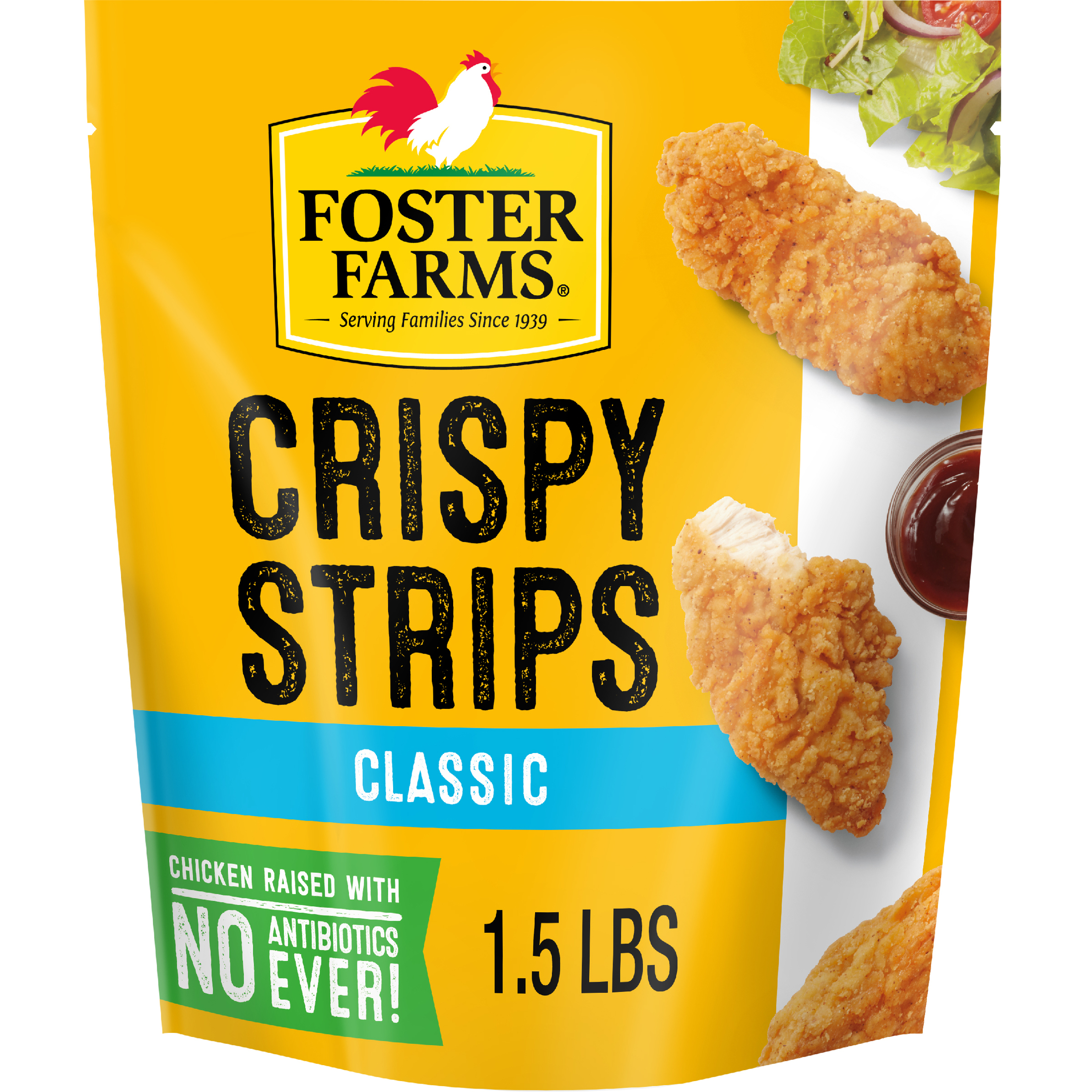 Foster Farms Classic Crispy Chicken Strips, 24 Oz thumbnail 2