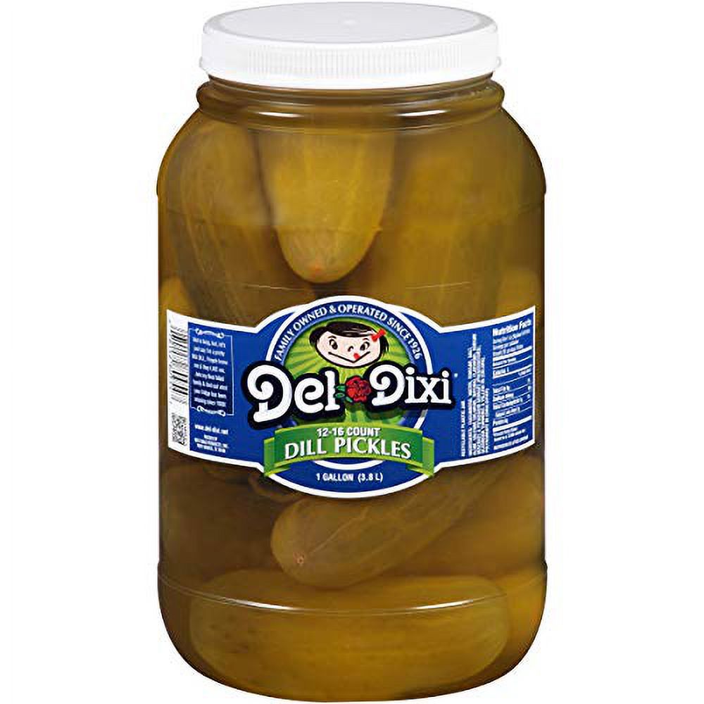 Del-Dixi Dill Pickles 1 Gal 12-16 count thumbnail 4