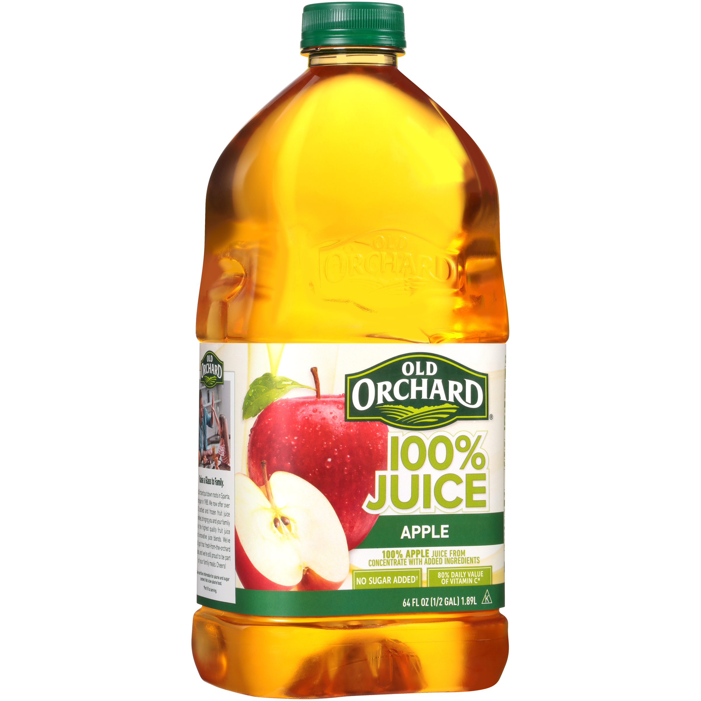 Old Orchard 100% Apple Juice, 64 Fl. Oz. thumbnail 2