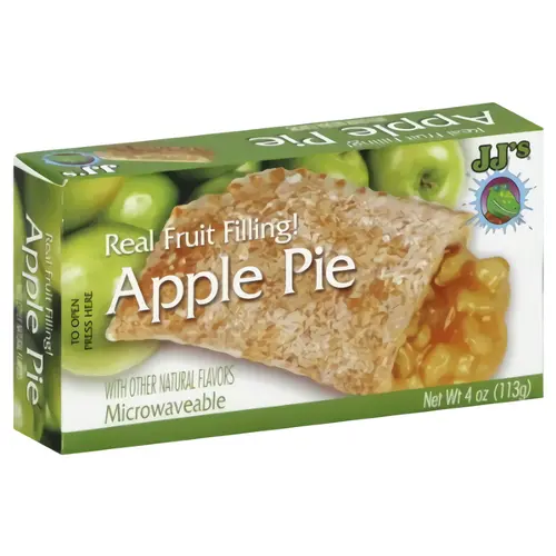 JJ's Bakery Apple Snack Pies, Individual Dessert, Fresh-Baked, Perfect for Snacks, Nut-Free, Kosher Parve, 4 Oz Each (Pack of 6) thumbnail 2
