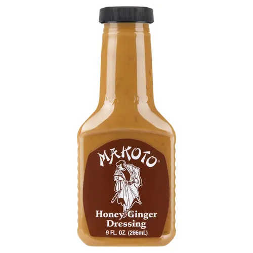 Makoto Honey Ginger Fresh Refrigerated Salad Dressing, 9 Fluid oz Bottle
