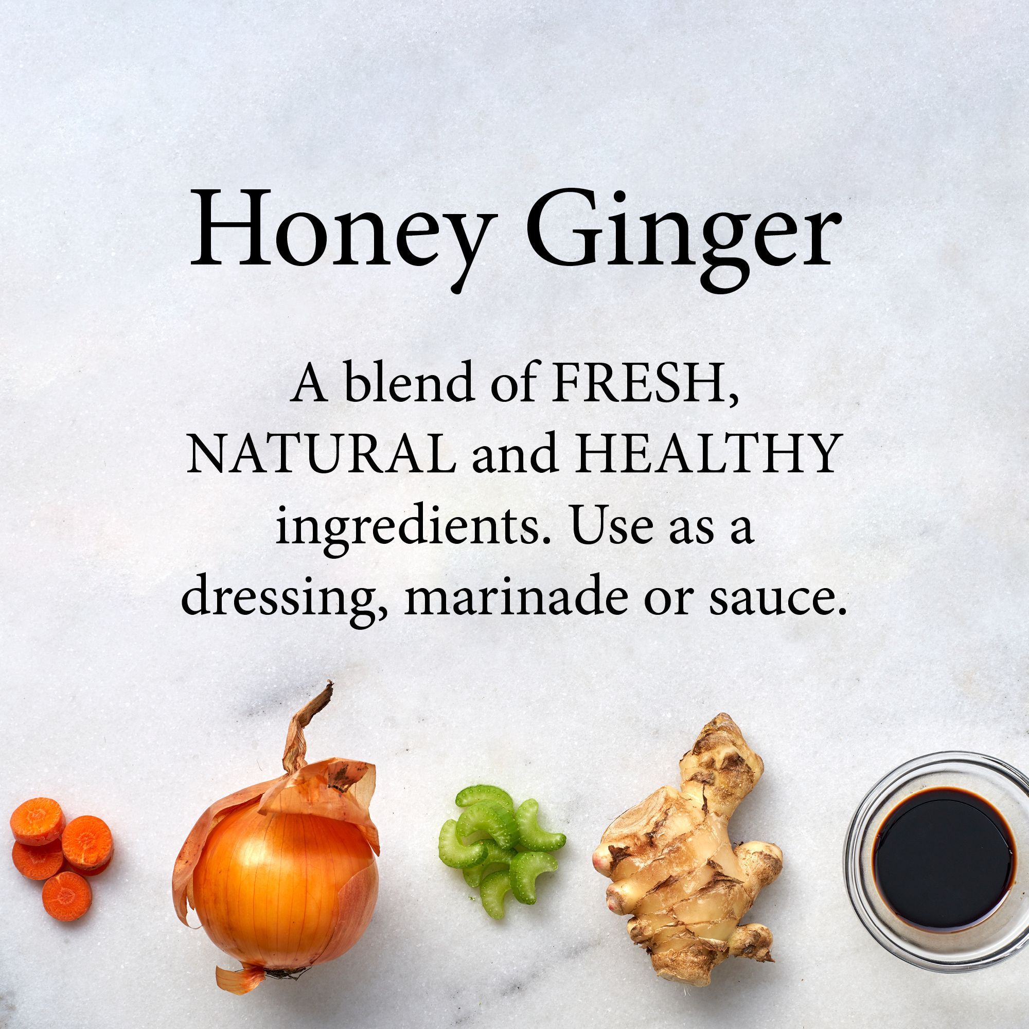 Makoto Honey Ginger Fresh Refrigerated Salad Dressing, 9 Fluid oz Bottle thumbnail 3