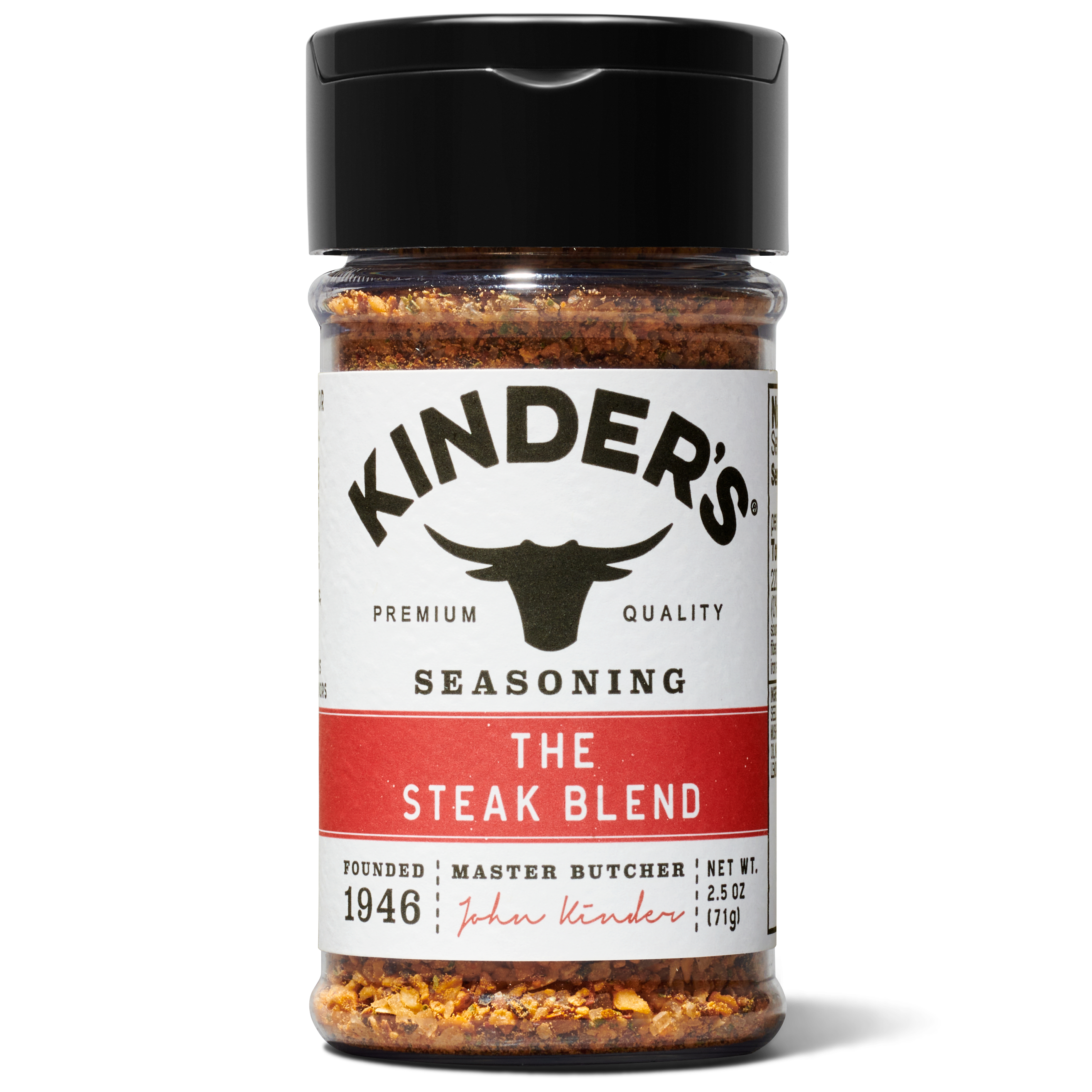 Kinder's The Steak Blend Seasoning for Grilling, 2.5 oz