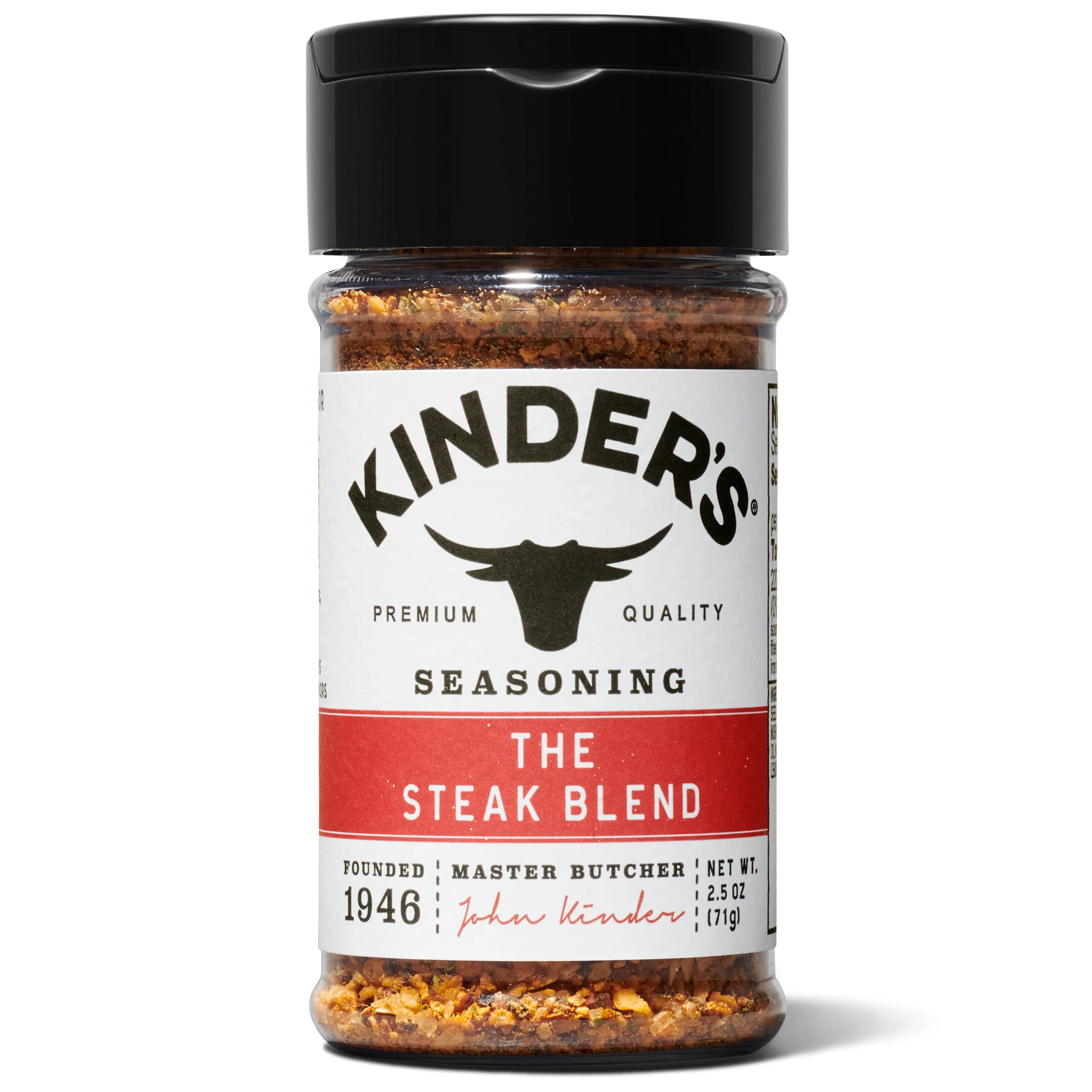 Kinder's The Steak Blend Seasoning for Grilling, 2.5 oz