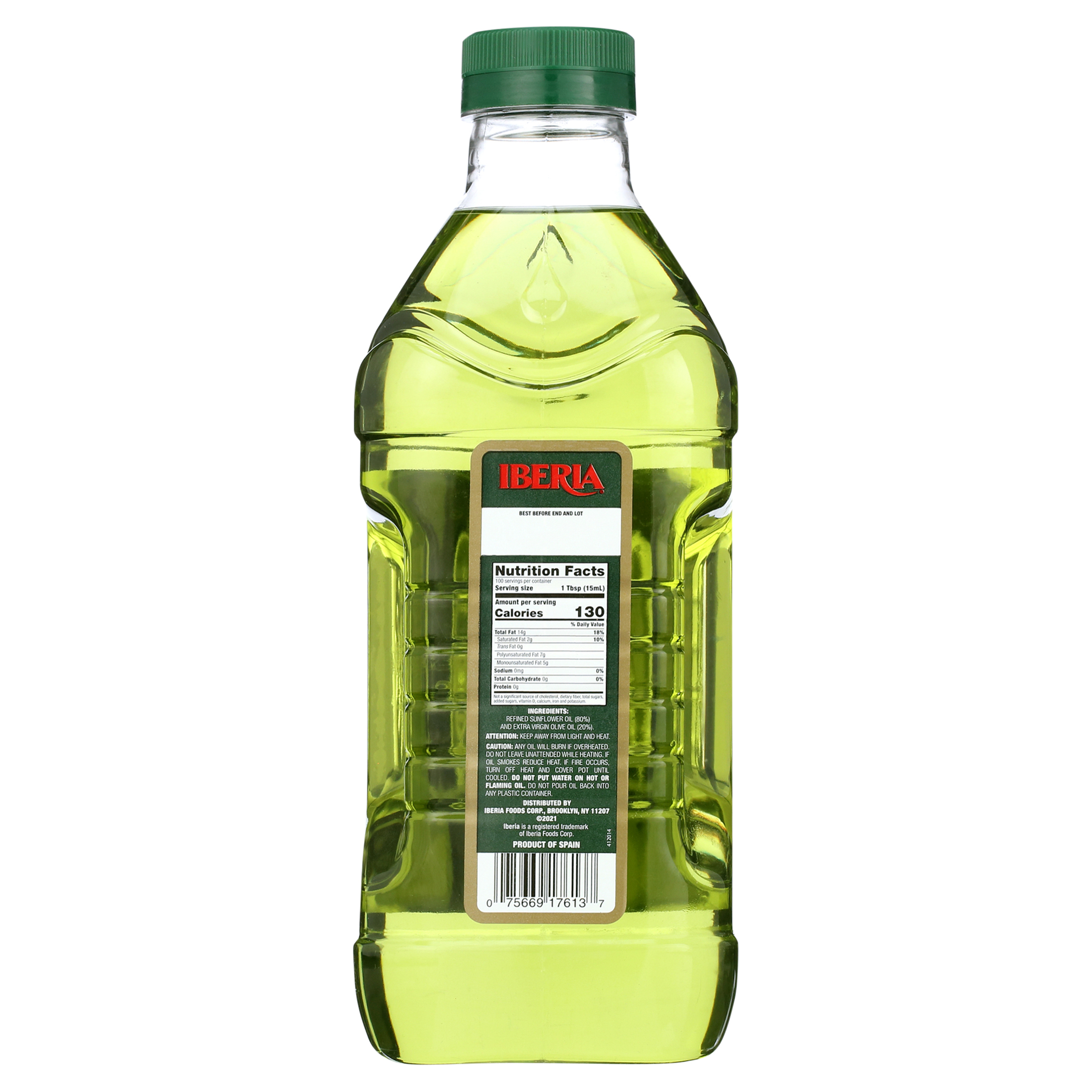 Iberia Premium Blend Sunflower Oil & Extra Virgin Olive Oil 51 fl oz thumbnail 4