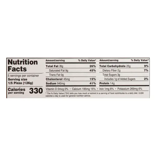 Screamin' Sicilian Original Pizzeria Crust Holy Pepperoni Frozen Pizza, 22.3 oz thumbnail 4