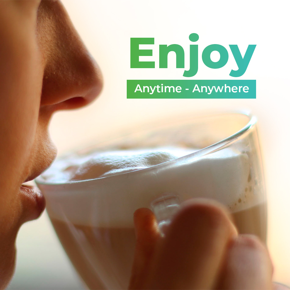 NULLIAV Barista Mediterranean Almond Milk Powder Original thumbnail 2