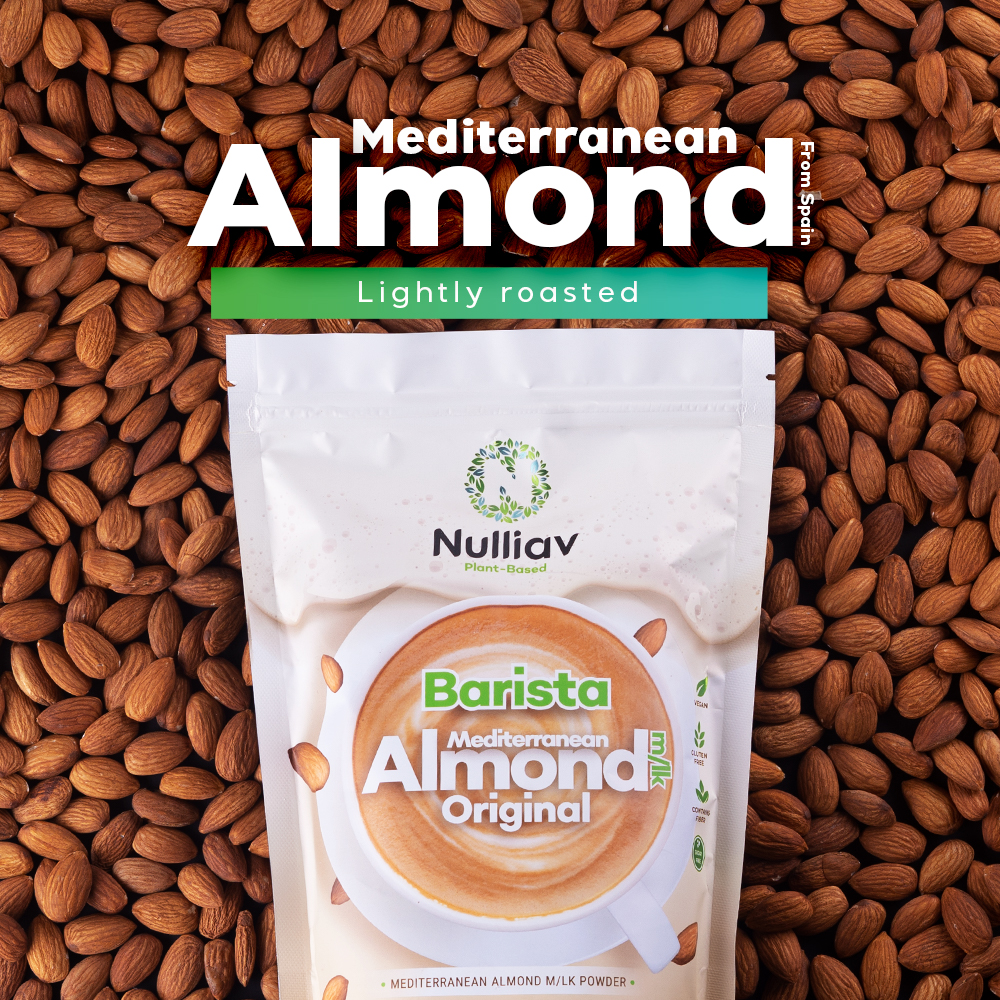 NULLIAV Barista Mediterranean Almond Milk Powder Original thumbnail 3