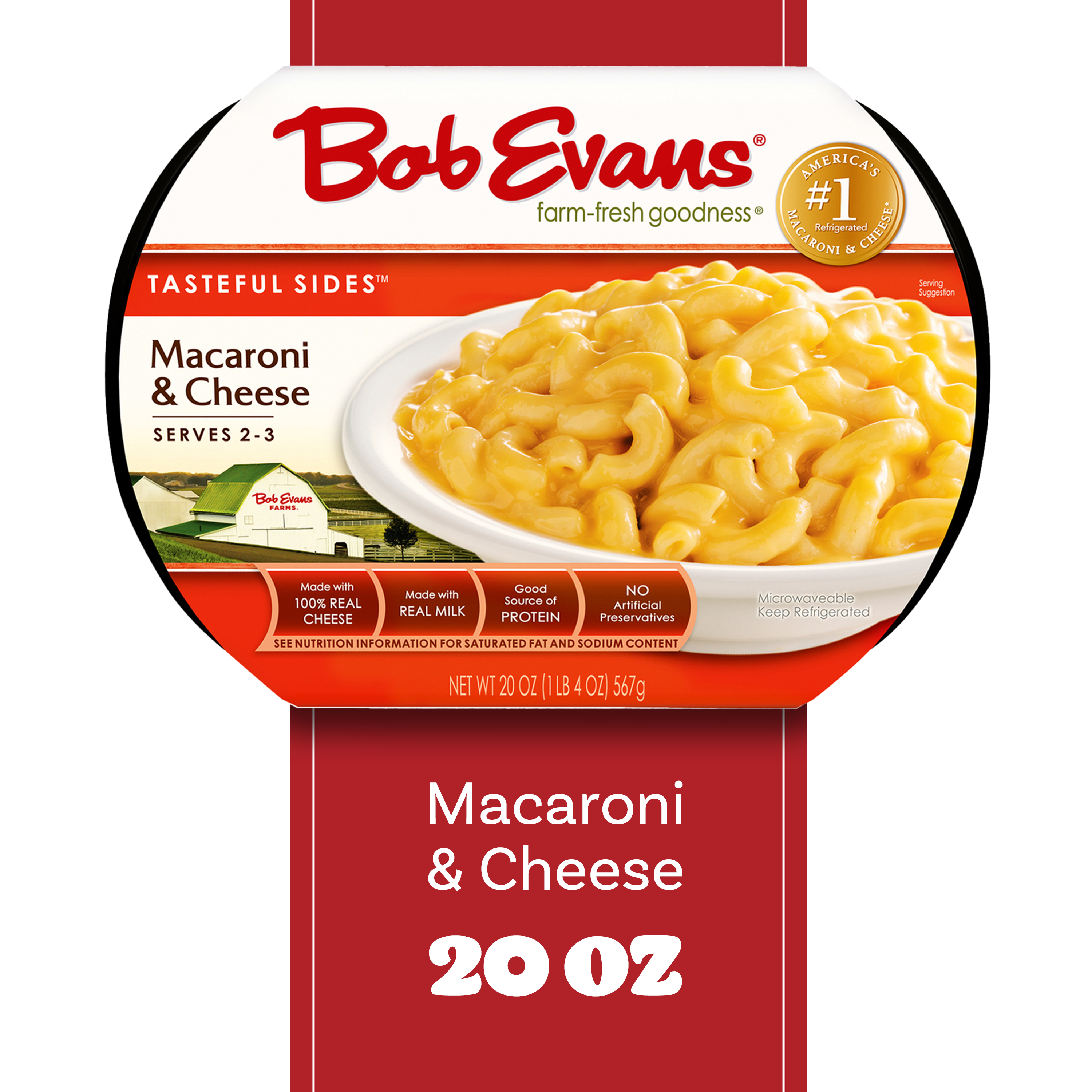 Bob Evans Macaroni & Cheese, 20 oz Tray thumbnail 2