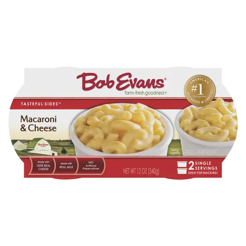 Bob Evans Macaroni & Cheese Single Serve, 12 oz, 2 Ct Cups
