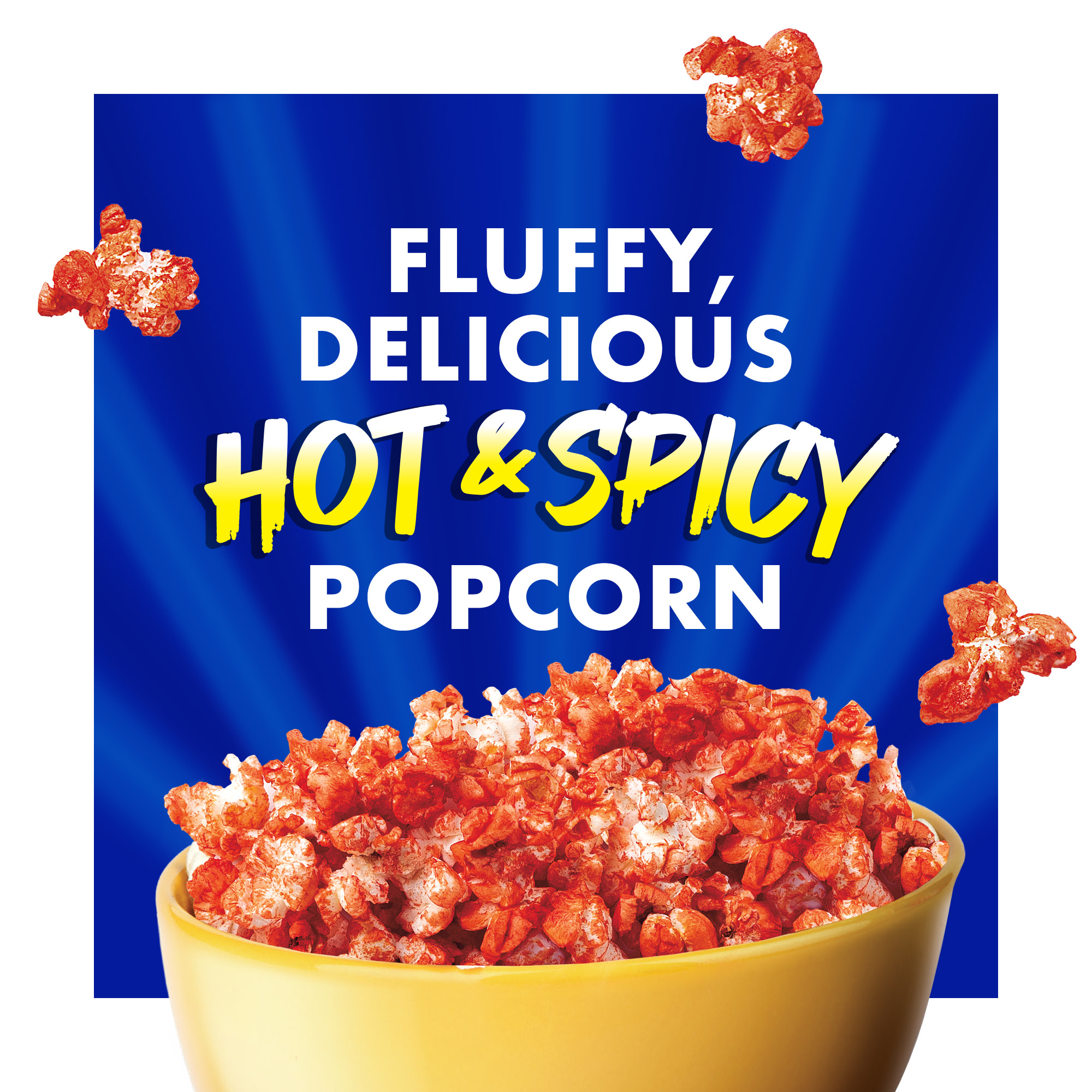 Act II Hot and Spicy Flavor Microwave Popcorn, 12.7 oz, 6 Count thumbnail 2